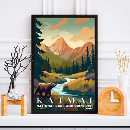 Katmai National Park Poster | S05