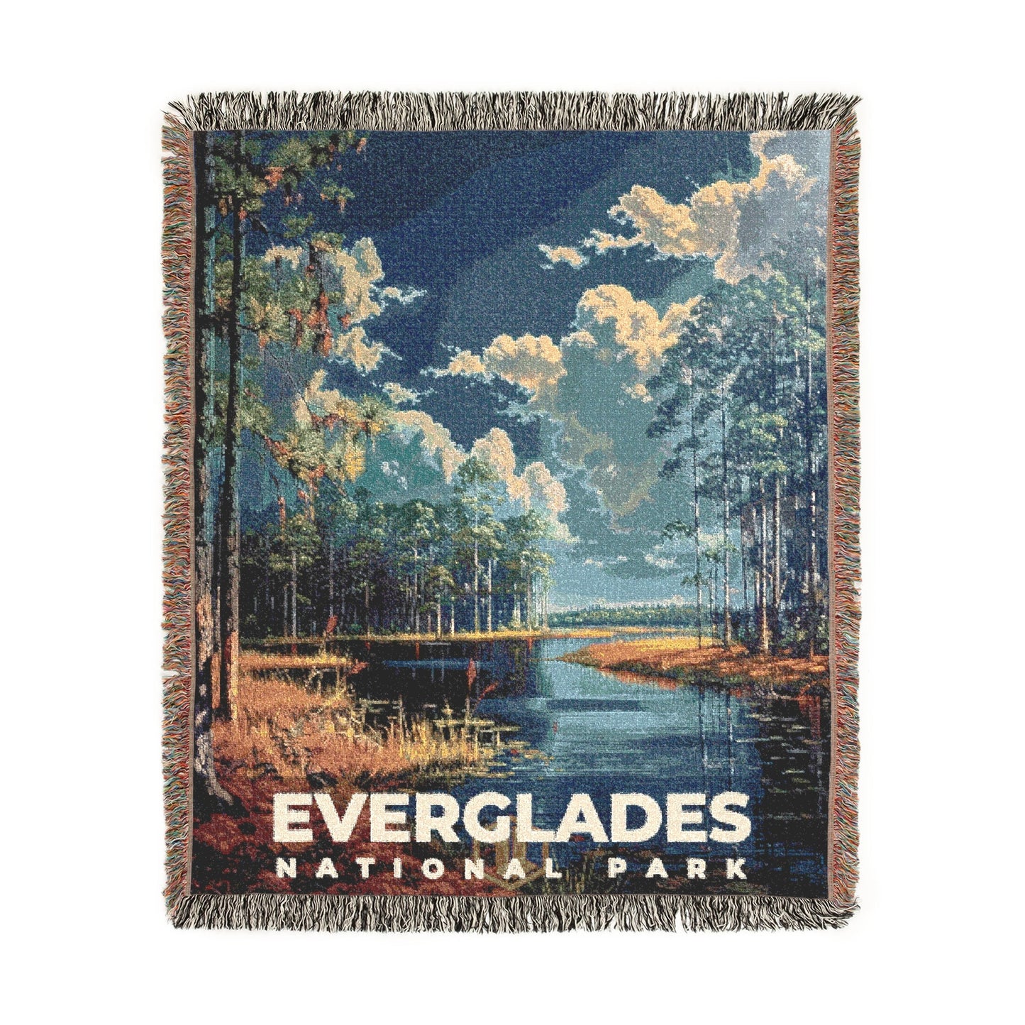 Everglades National Park Woven Blanket | S16