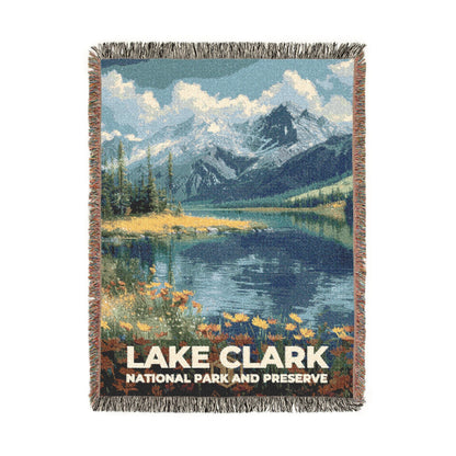 Lake Clark National Park Woven Blanket | S13