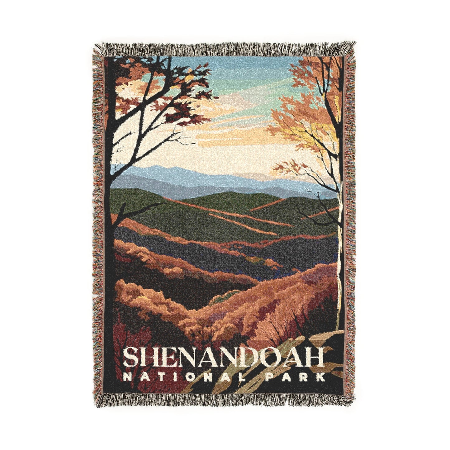 Shenandoah National Park Woven Blanket | S01