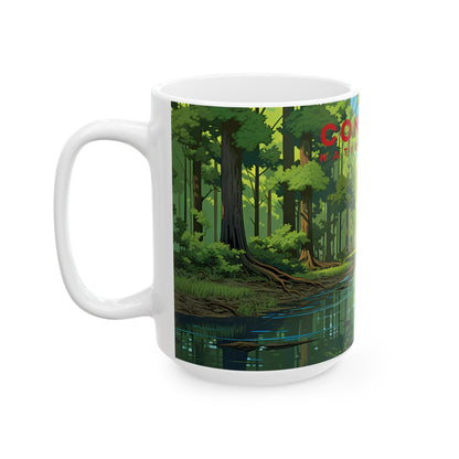Congaree National Park Mug | White Ceramic Mug (11oz, 15oz)