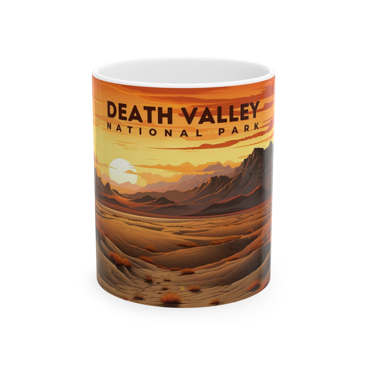 Death Valley National Park Mug | White Ceramic Mug (11oz, 15oz)