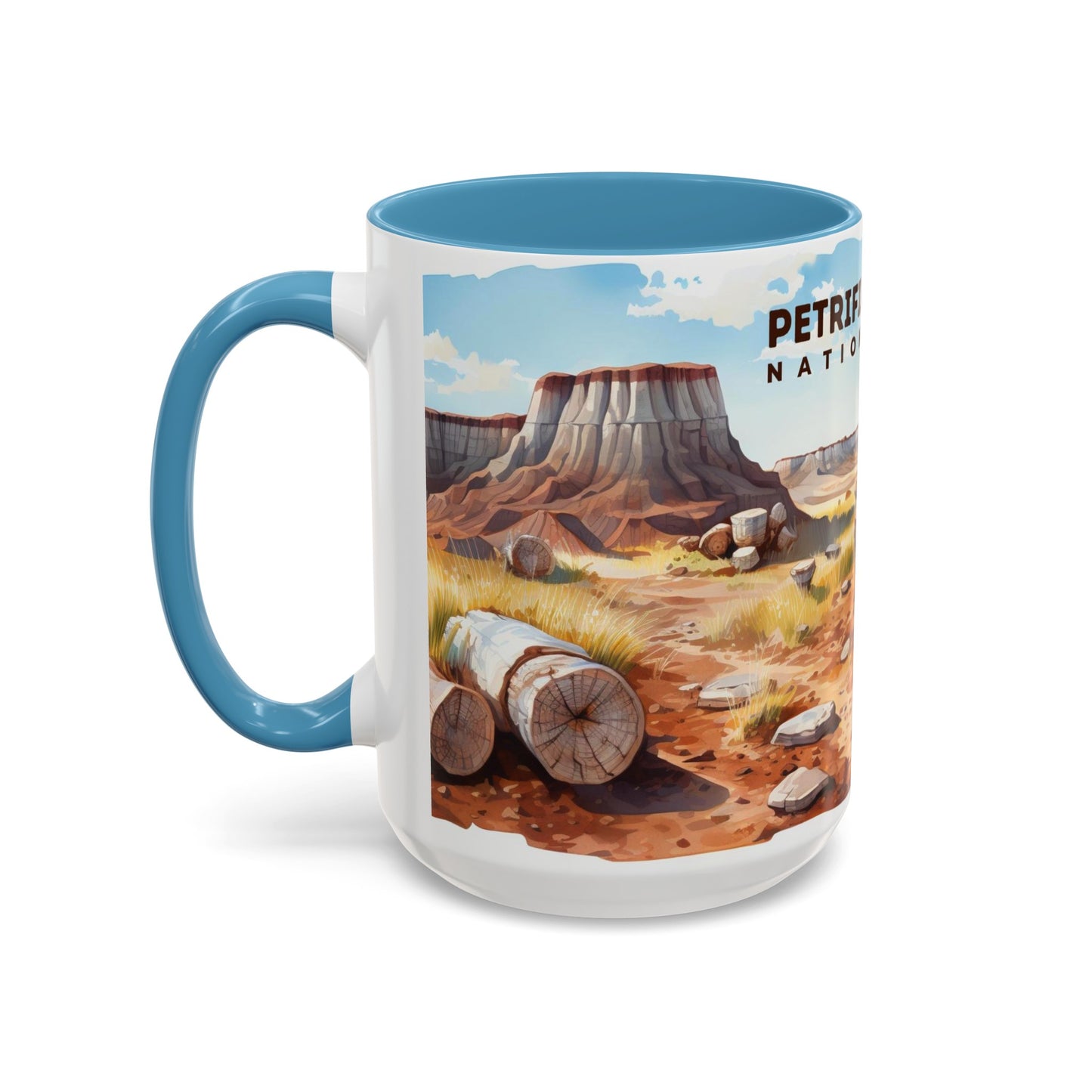 Petrified Forest National Park Mug | Accent Coffee Mug (11, 15oz)