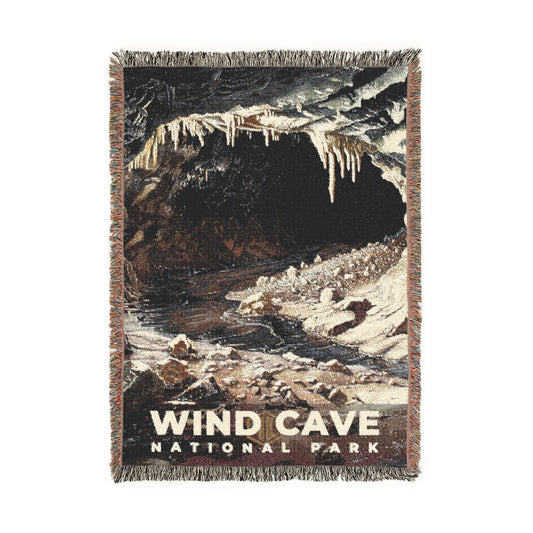 Wind Cave National Park Woven Blanket | S17