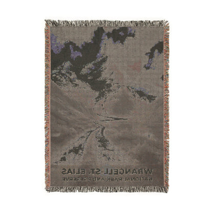 Wrangell-St. Elias National Park Woven Blanket | S15