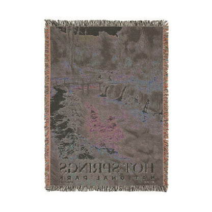 Hot Springs National Park Woven Blanket | S02