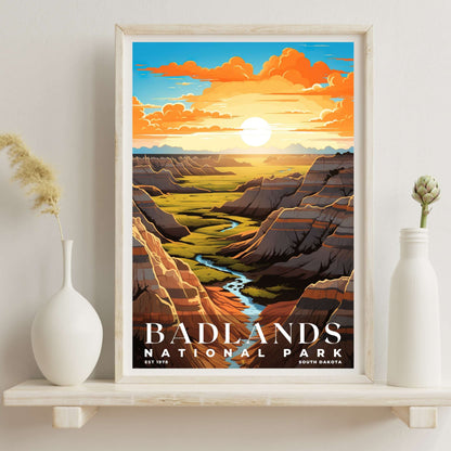 Badlands National Park Poster | S07