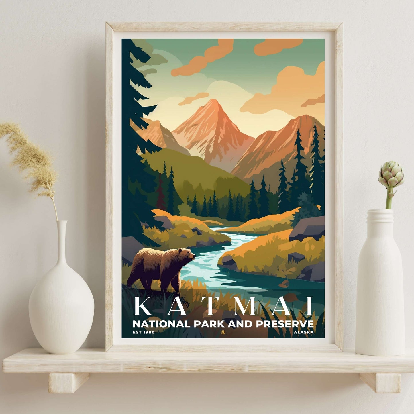 Katmai National Park Poster | S05