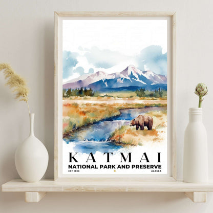 Katmai National Park Poster | S04