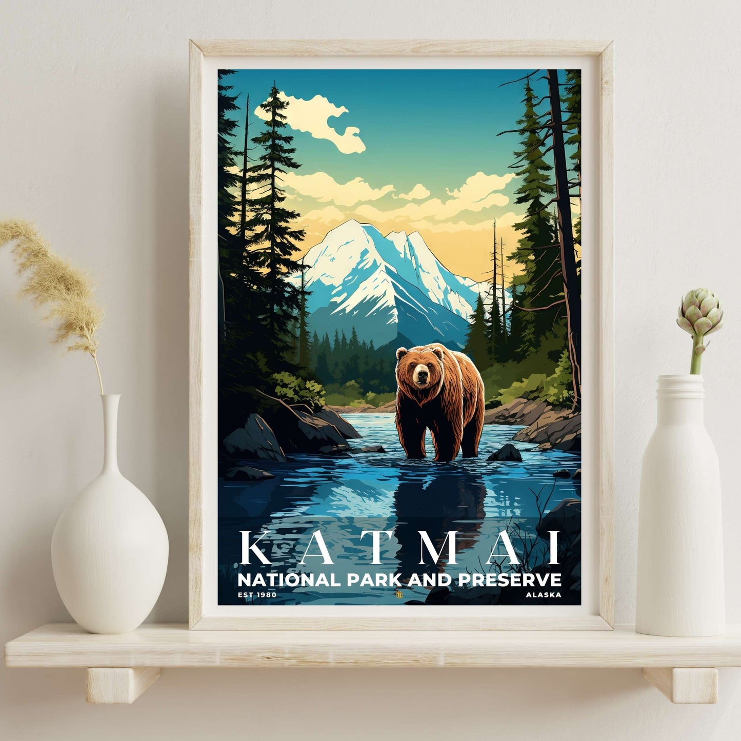 Katmai National Park Poster | S07