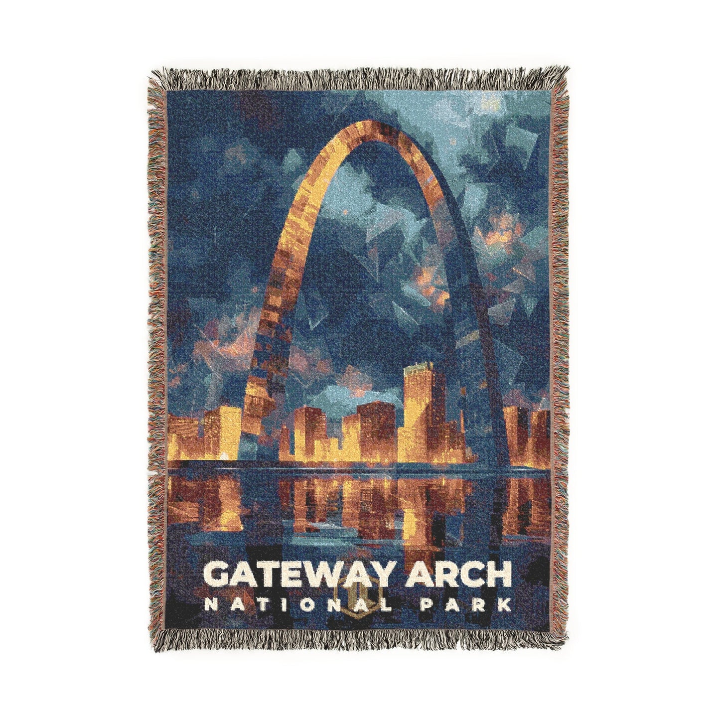Gateway Arch National Park Woven Blanket | S11