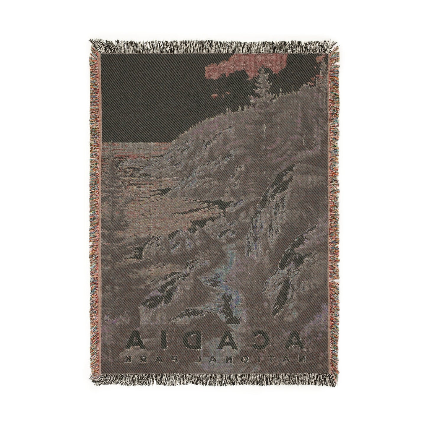 Acadia National Park Woven Blanket | S17