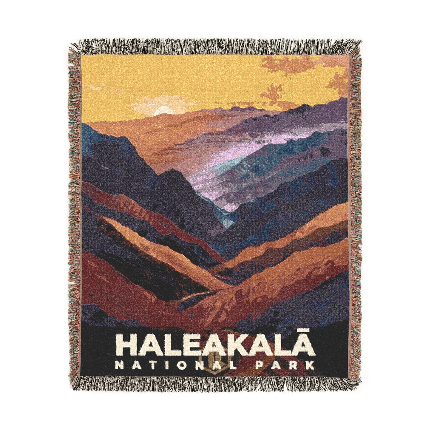 Haleakala National Park Woven Blanket | S20