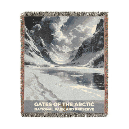 Gates of the Arctic National Park Woven Blanket | S15