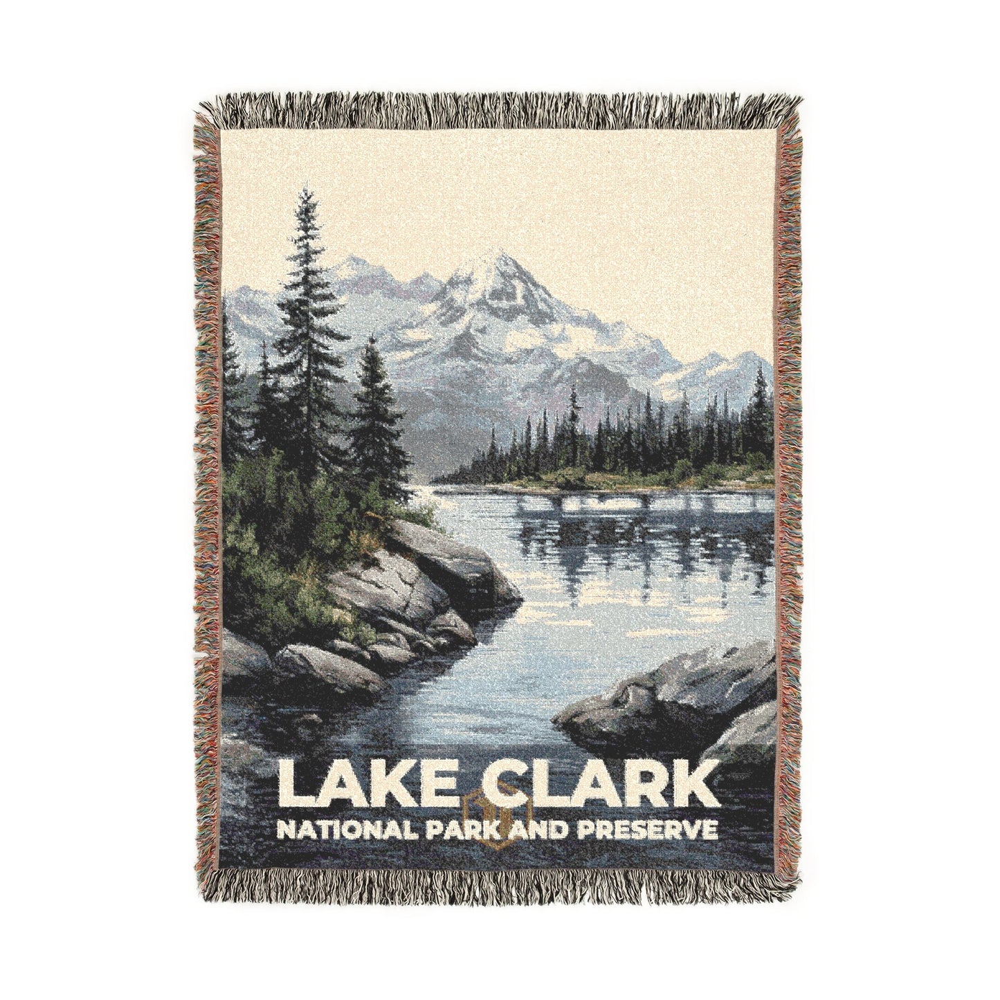 Lake Clark National Park Woven Blanket | S17