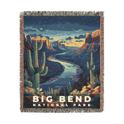 Big Bend National Park Woven Blanket | S11