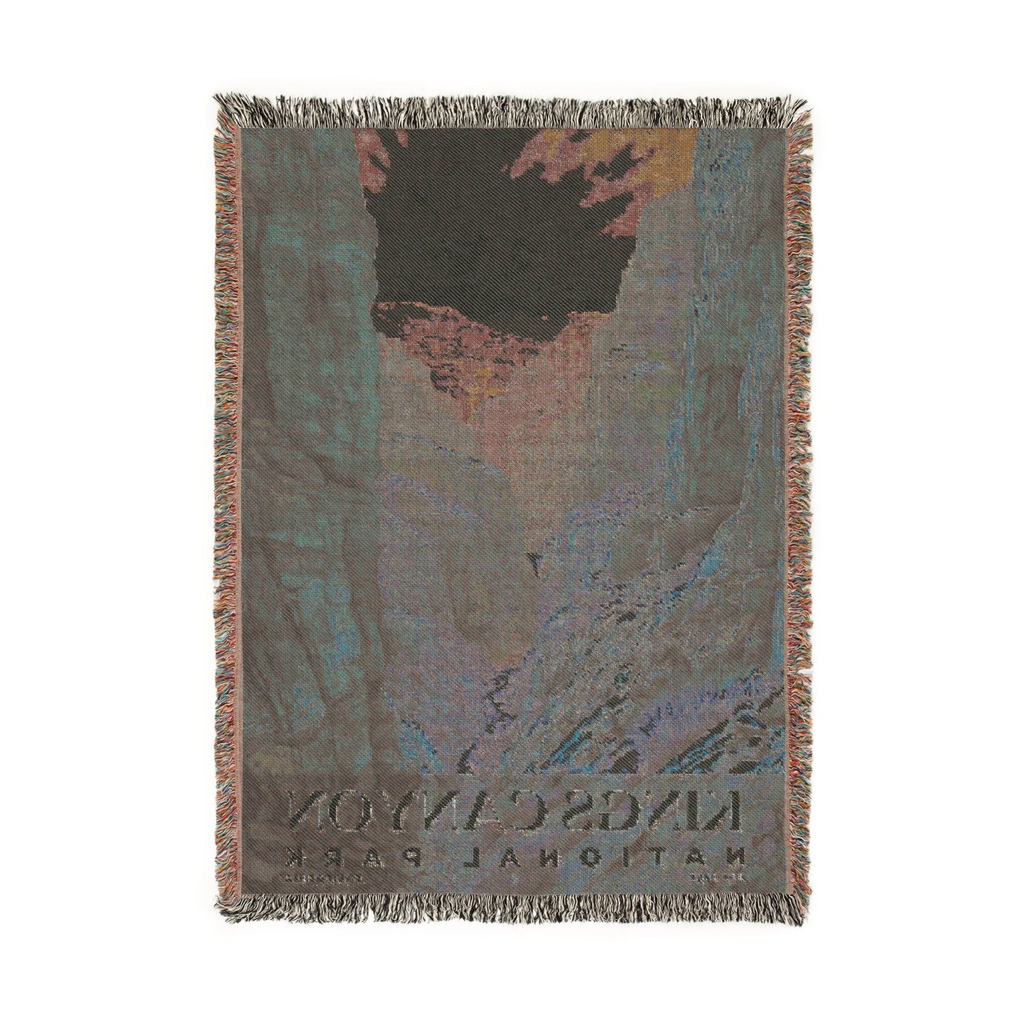 Kings Canyon National Park Woven Blanket | S02