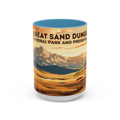 Great Sand Dunes National Park Mug | Accent Coffee Mug (11, 15oz)