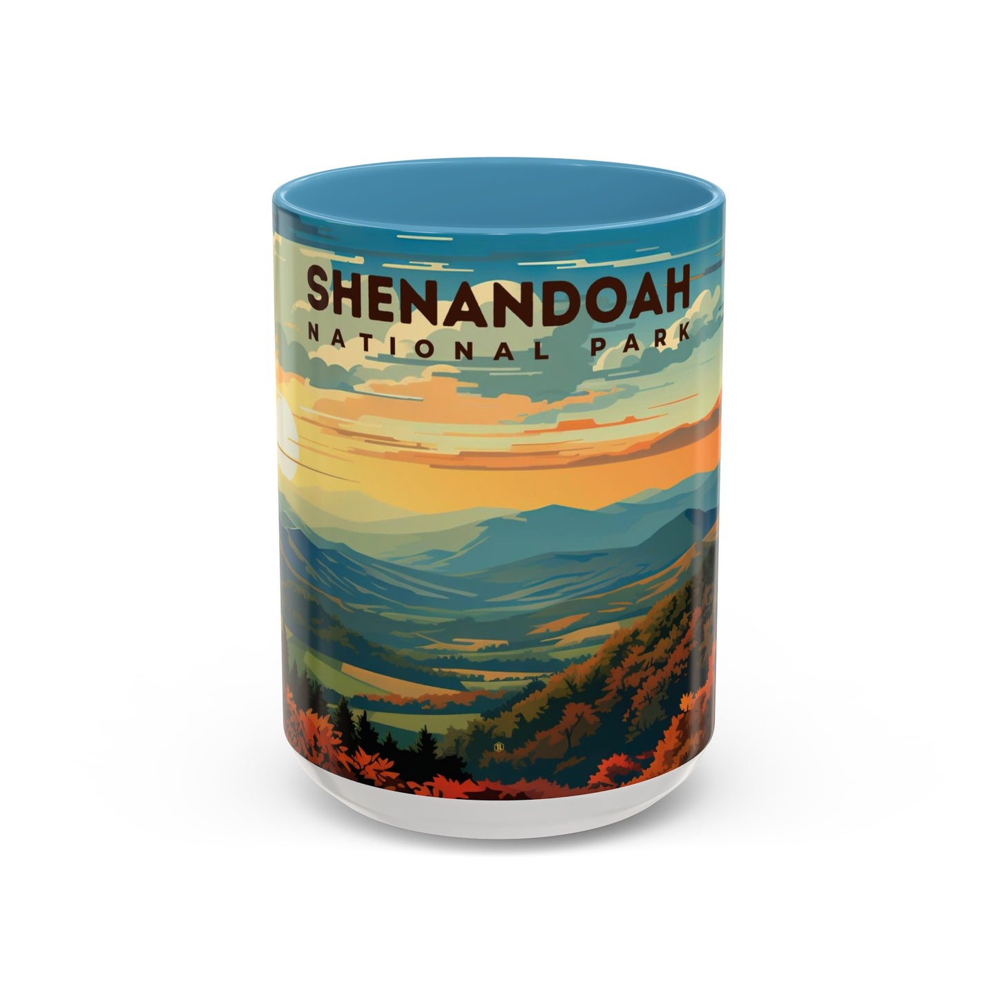 Shenandoah National Park Mug | Accent Coffee Mug (11, 15oz)