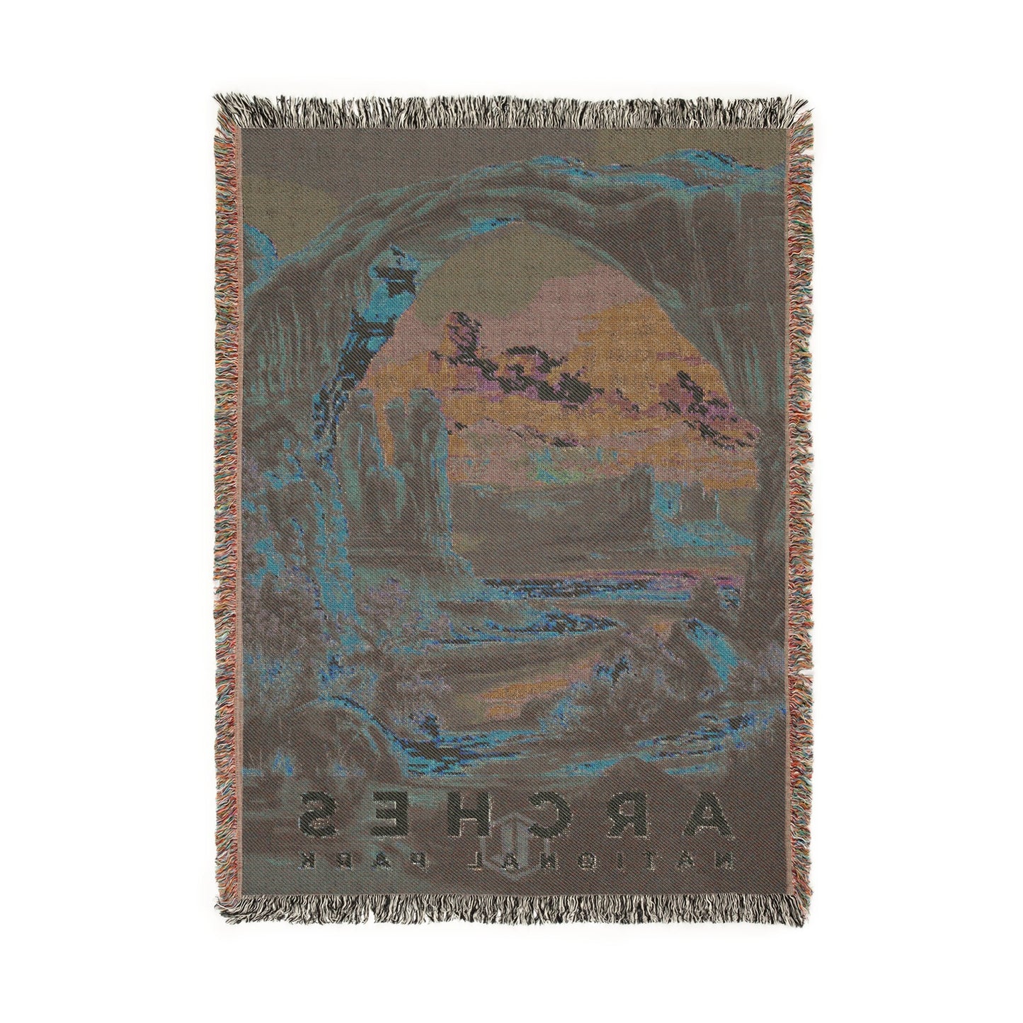 Arches National Park Woven Blanket | S16