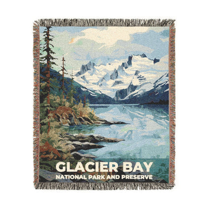 Glacier Bay National Park Woven Blanket | S09