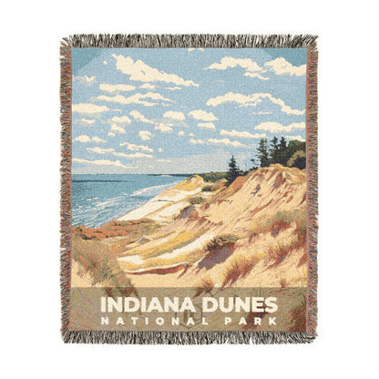 Indiana Dunes National Park Woven Blanket | S06