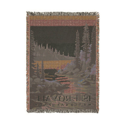 Isle Royale National Park Woven Blanket | S01