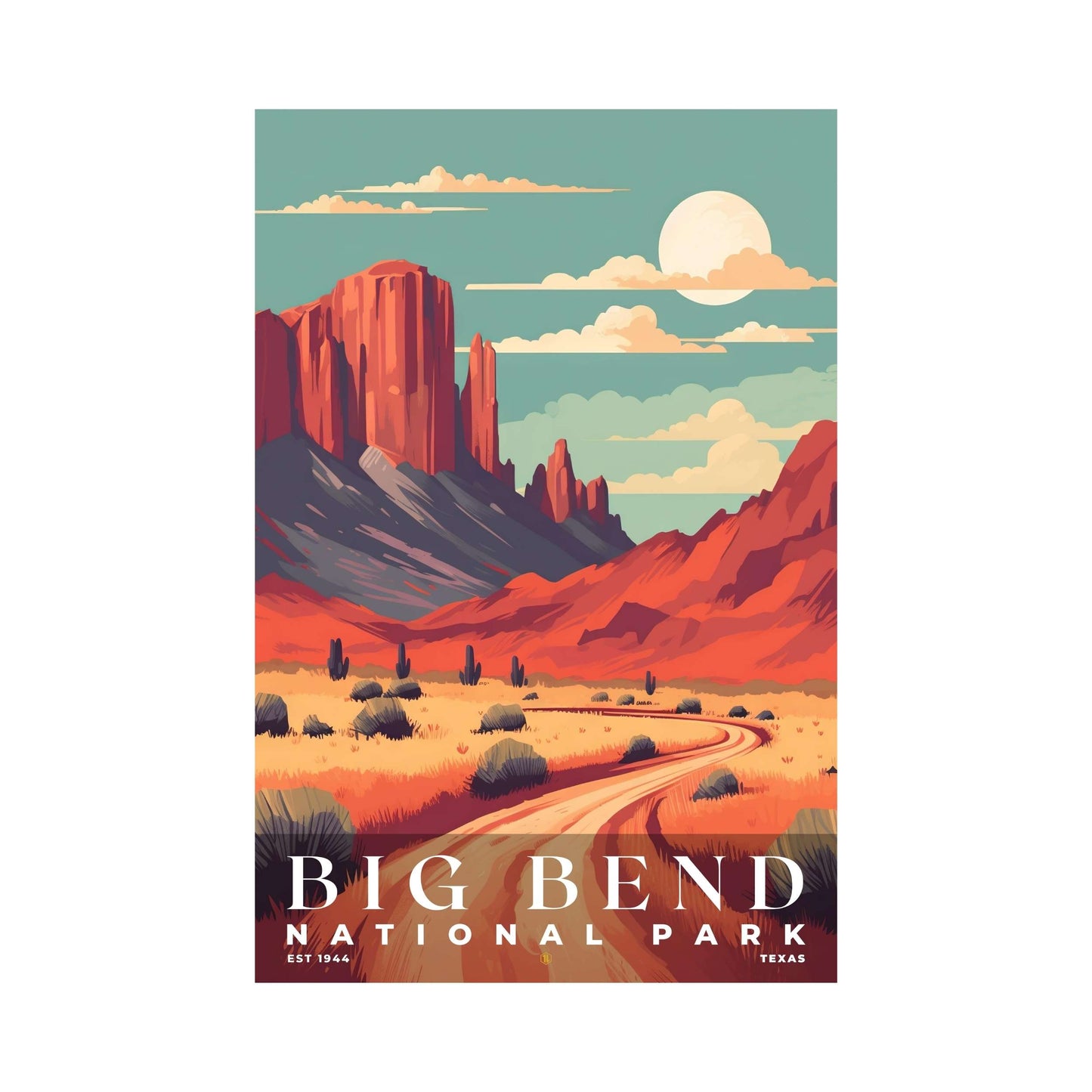 Big Bend National Park Poster | S05