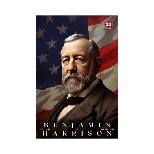 Benjamin Harrison Poster | S04