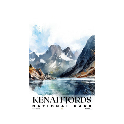 Kenai Fjords National Park Poster | S04