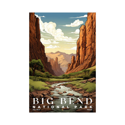 Big Bend National Park Poster | S07