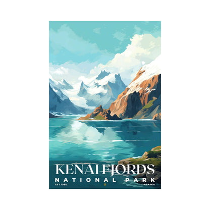 Kenai Fjords National Park Poster | S06