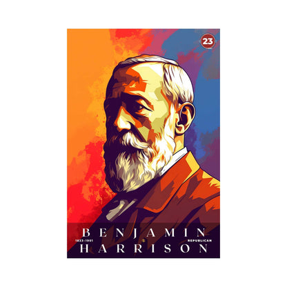 Benjamin Harrison Poster | S01