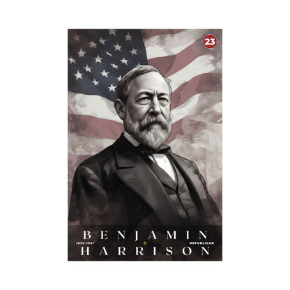 Benjamin Harrison Poster | S03