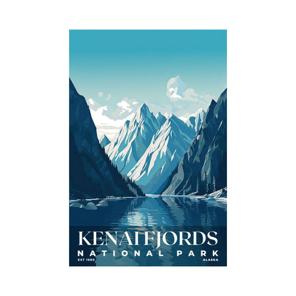 Kenai Fjords National Park Poster | S03