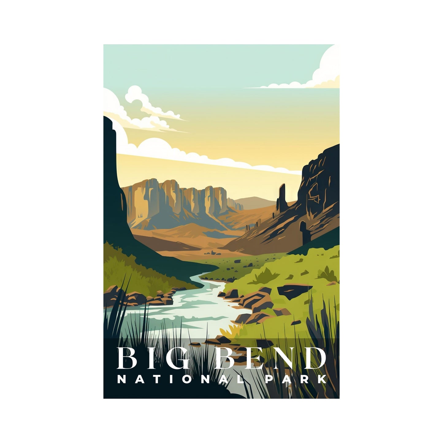 Big Bend National Park Poster | S01