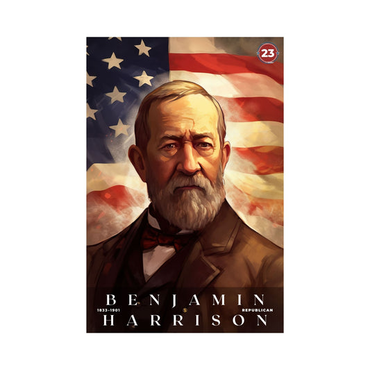 Benjamin Harrison Poster | S02