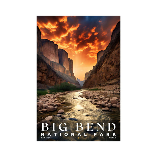 Big Bend National Park Poster | S10