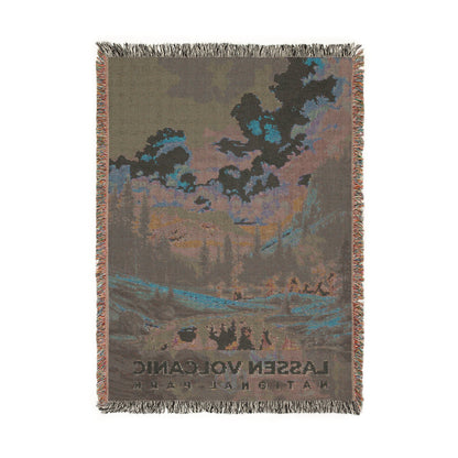 Lassen Volcanic National Park Woven Blanket | S11
