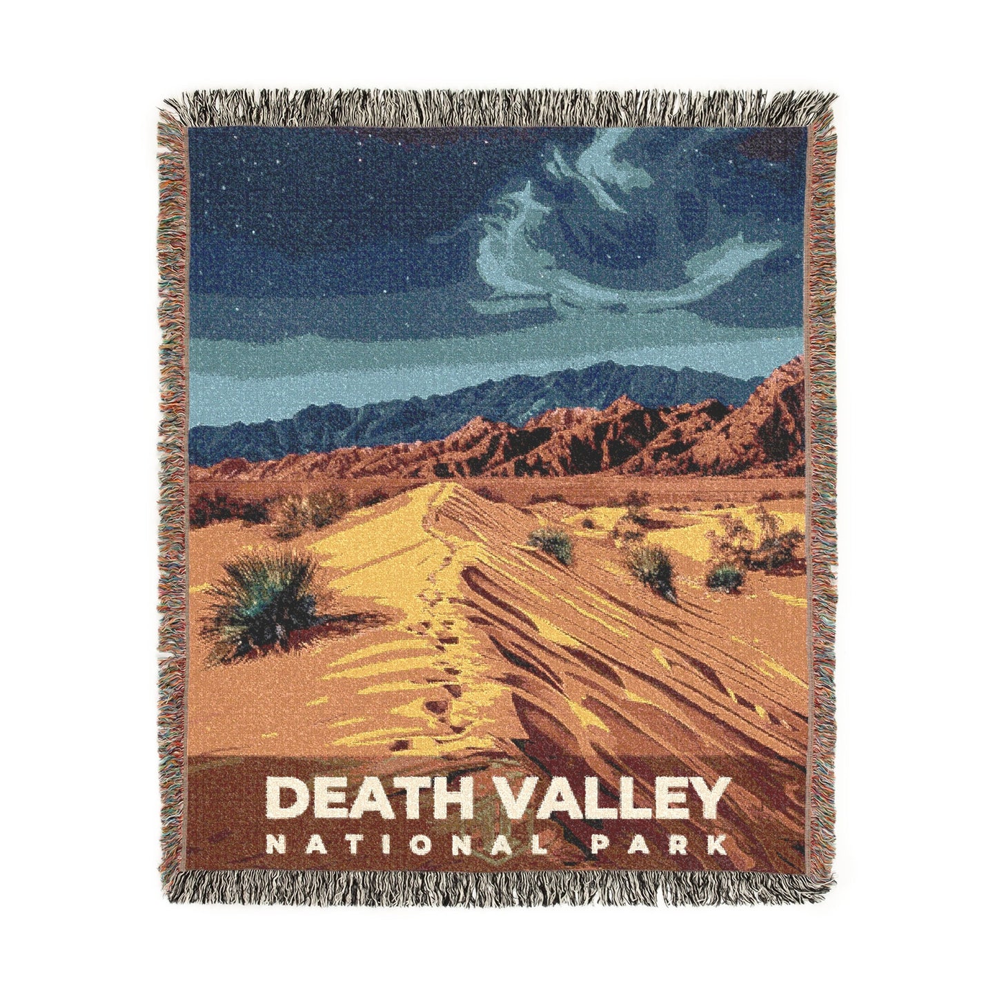 Death Valley National Park Woven Blanket | S16