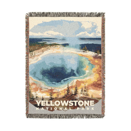 Yellowstone National Park Woven Blanket | S08