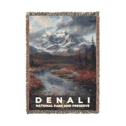 Denali National Park Woven Blanket | S12