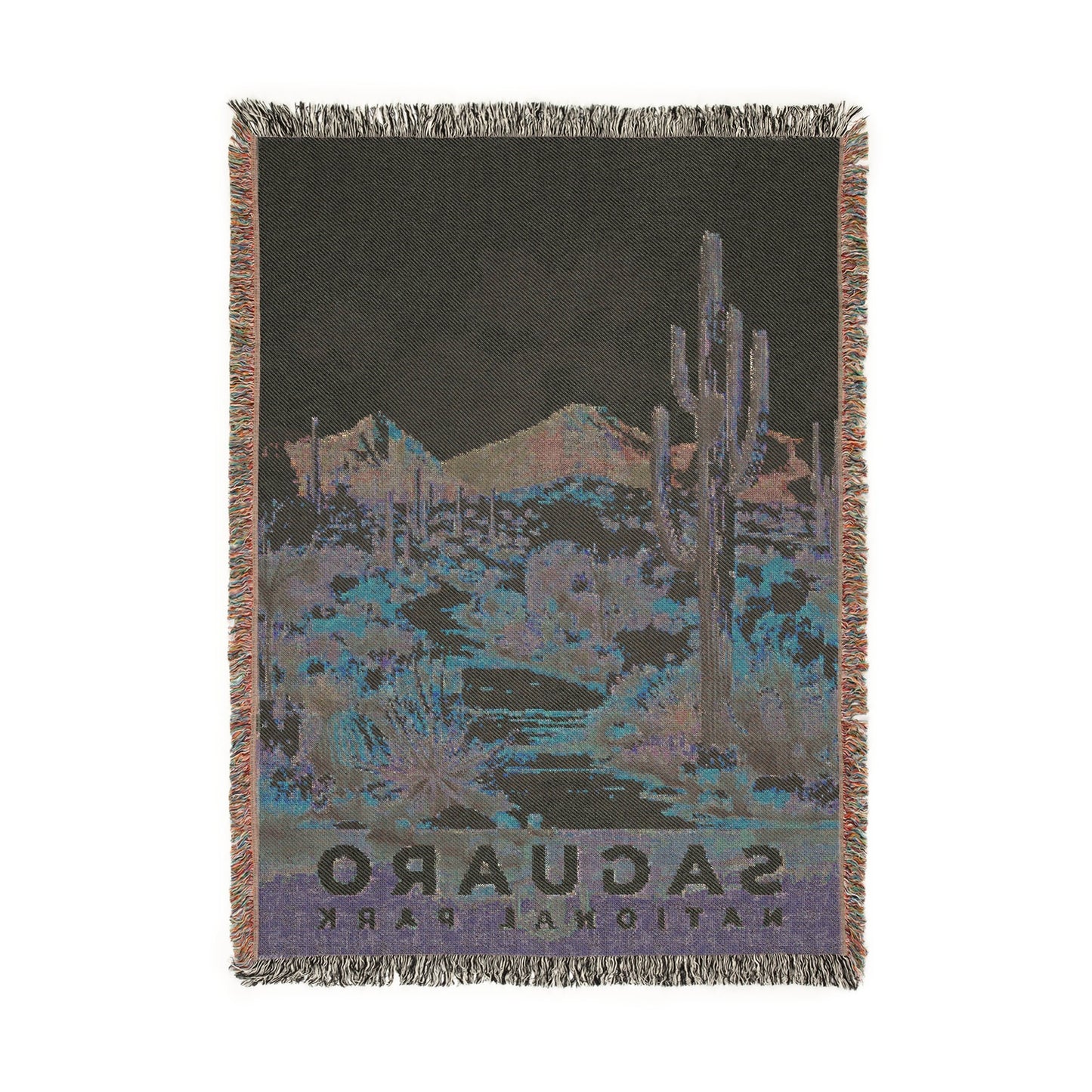 Saguaro National Park Woven Blanket | S08