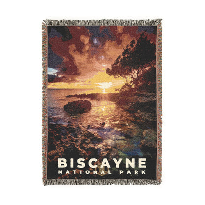 Biscayne National Park Woven Blanket | S10