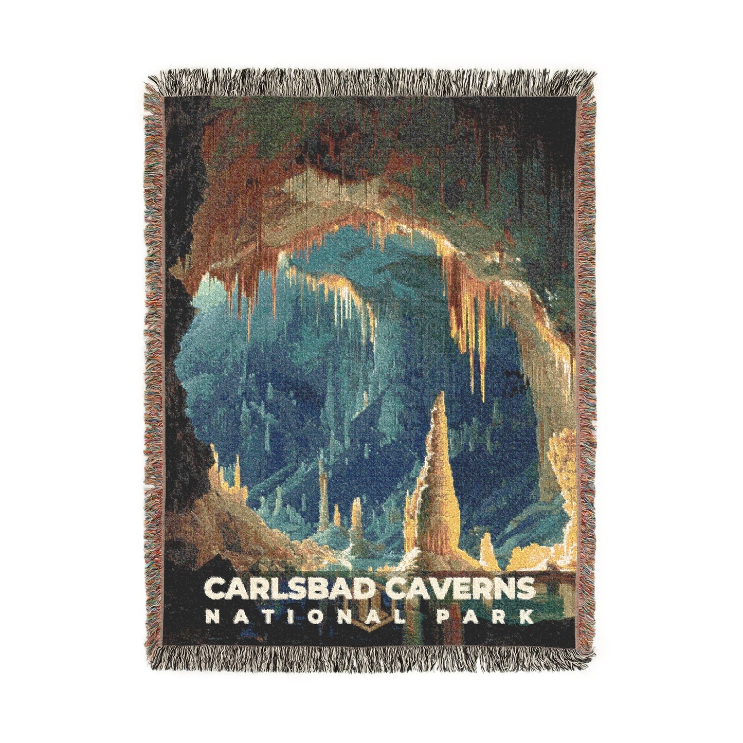 Carlsbad Caverns National Park Woven Blanket | S13
