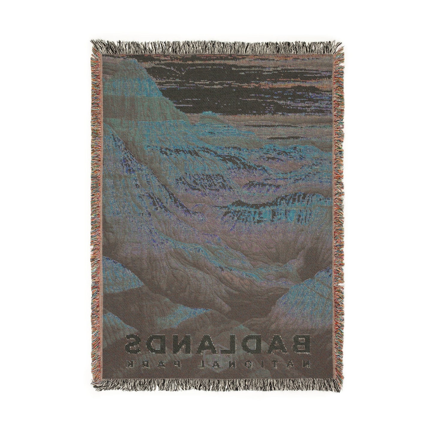 Badlands National Park Woven Blanket | S09