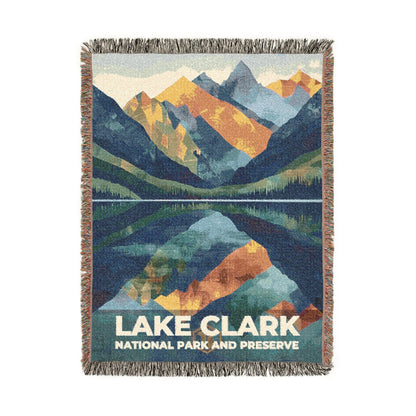 Lake Clark National Park Woven Blanket | S20