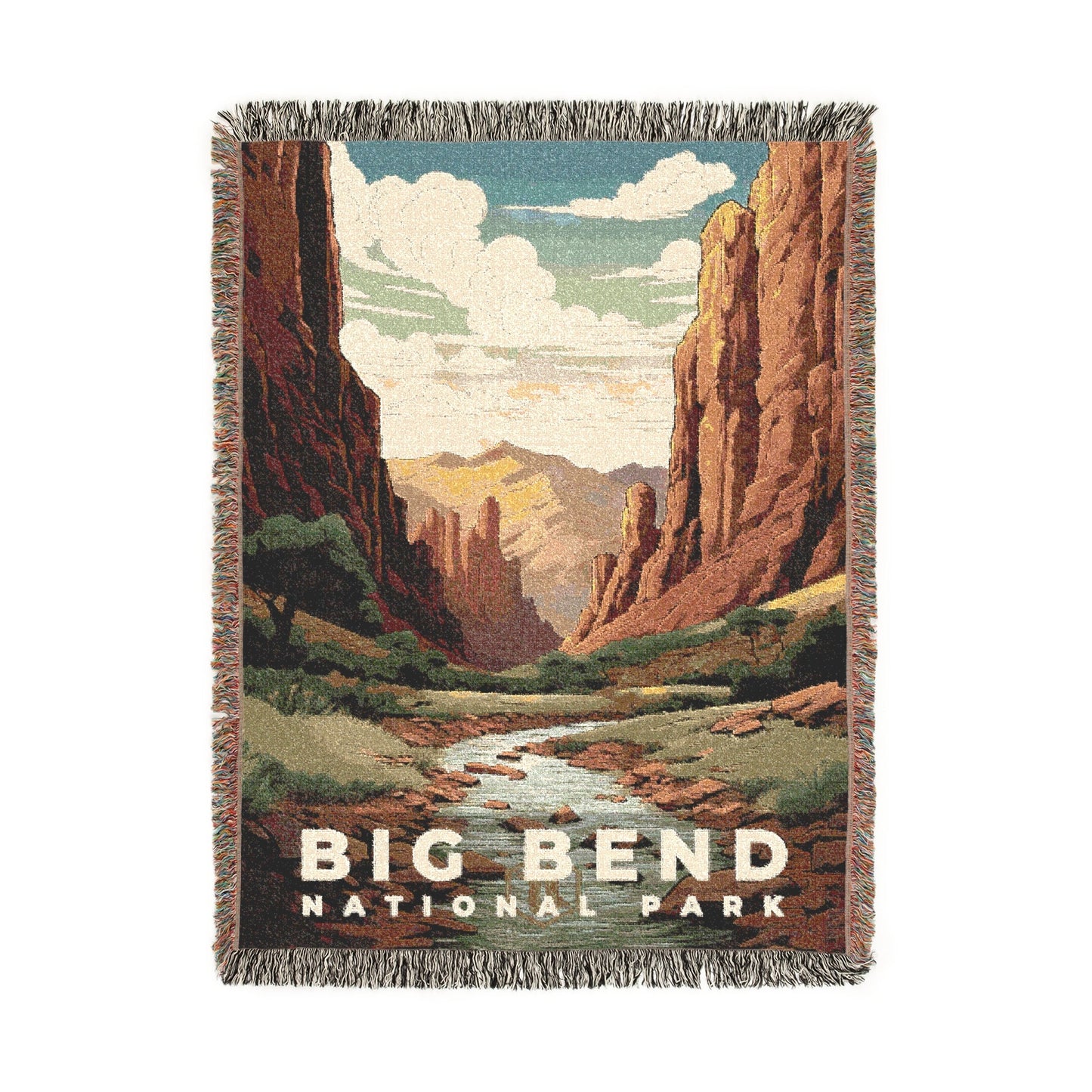 Big Bend National Park Woven Blanket | S07