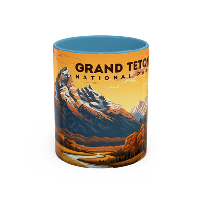 Grand Teton National Park Mug | Accent Coffee Mug (11, 15oz)