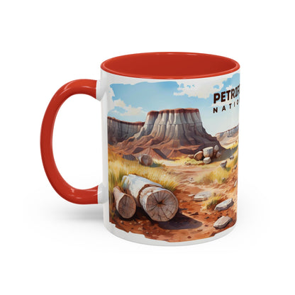 Petrified Forest National Park Mug | Accent Coffee Mug (11, 15oz)